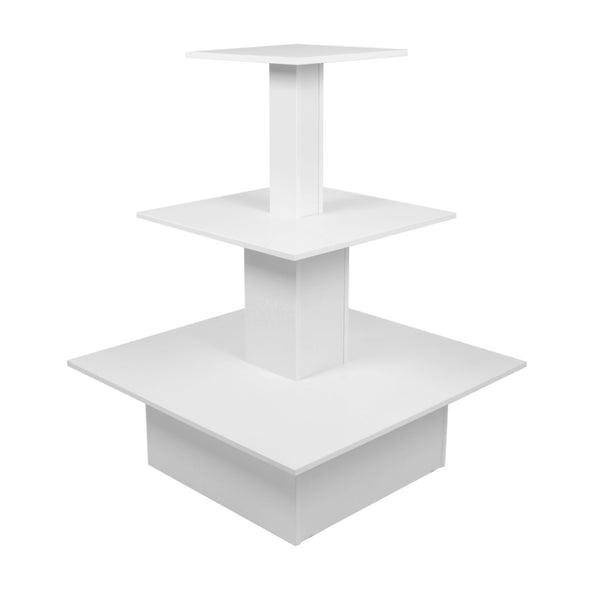 Pyramid Table White 900 x 900 mm