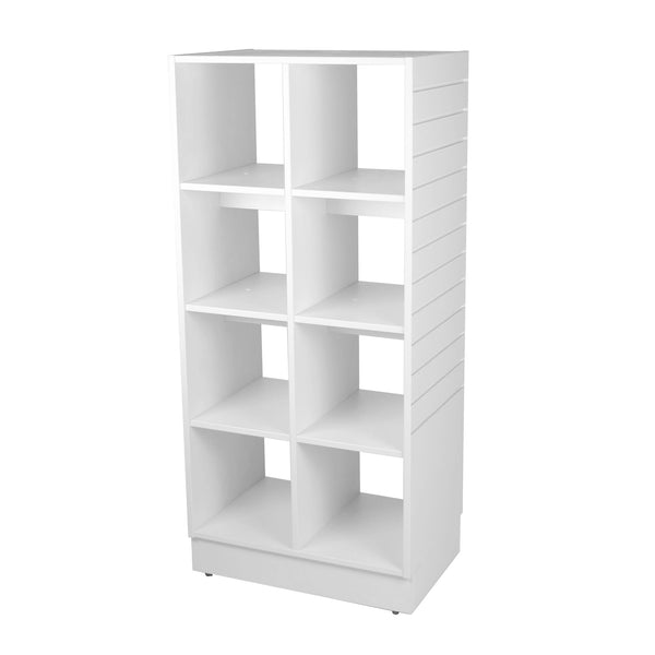 Shelf with panel sides White