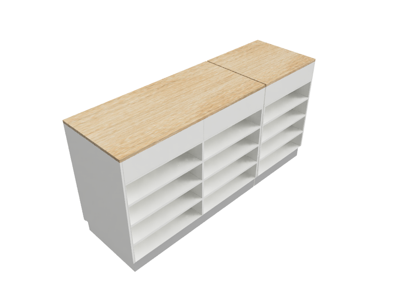 Counter Oak Straight