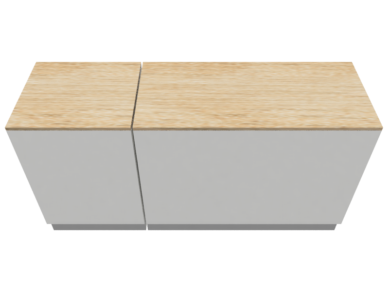 Counter Oak Straight