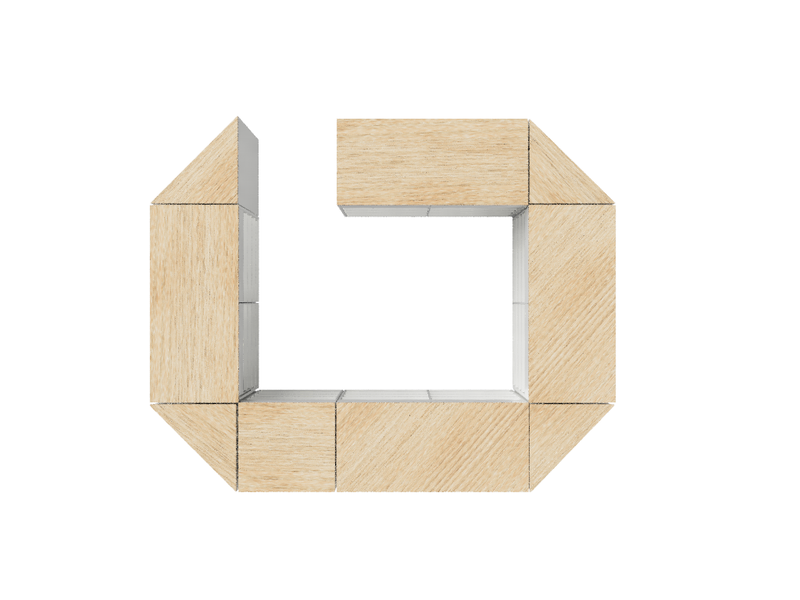 Flexi-Counter Circle Shape