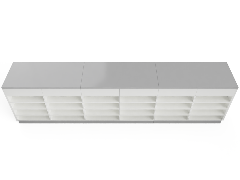 Counter Grey Straight extra length