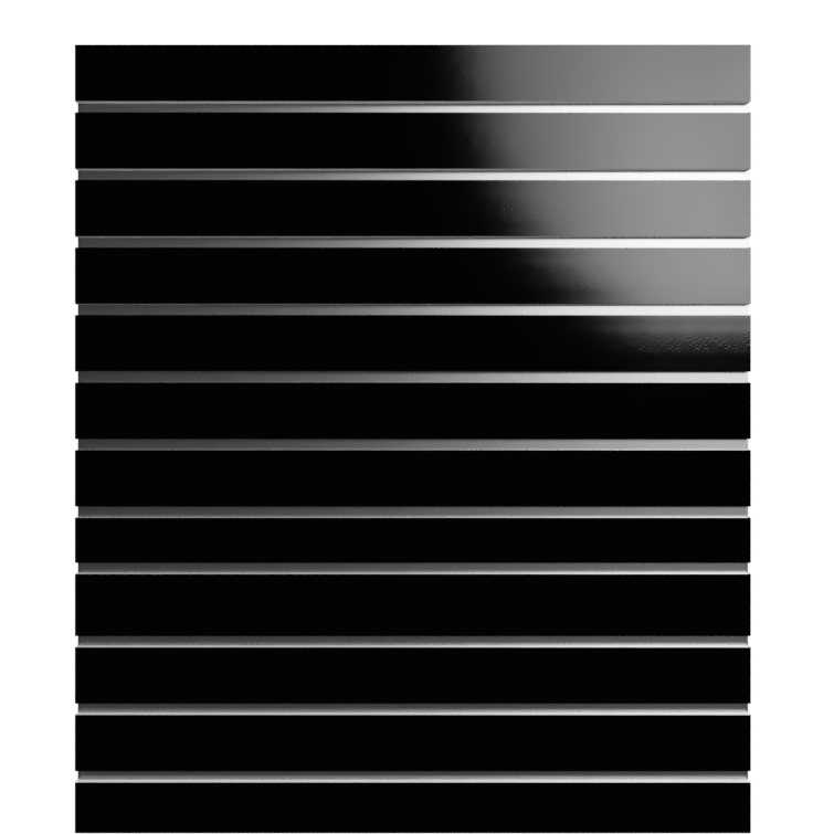 Slatwall Black