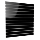 Slatwall Black