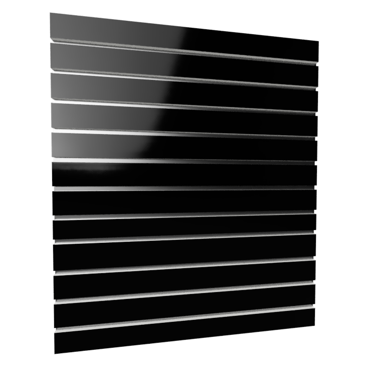 Slatwall Black